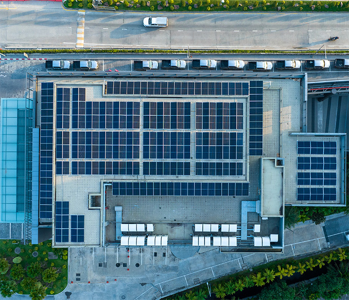 Energia solar comercial